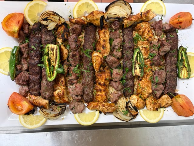 Large Mixed Grills Platter.