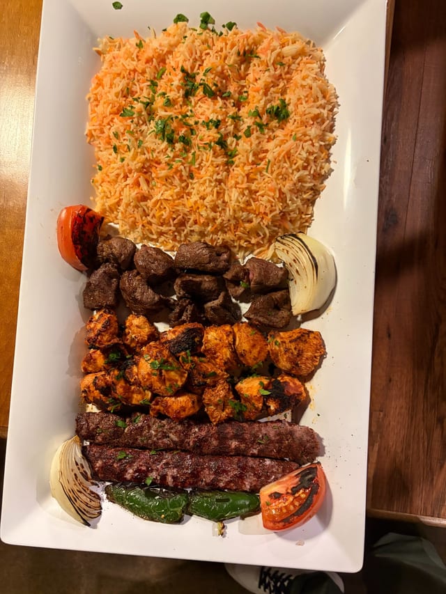 Half Large Mixed Grills.